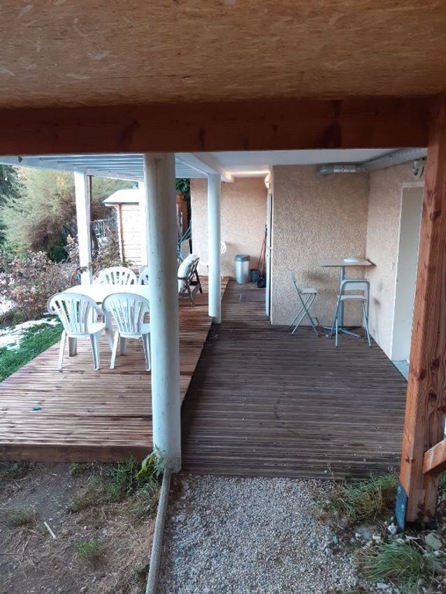 Image Terrasse à appartement de Gex