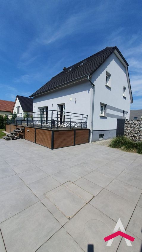 Image Façade à  maison individuelle de Biesheim