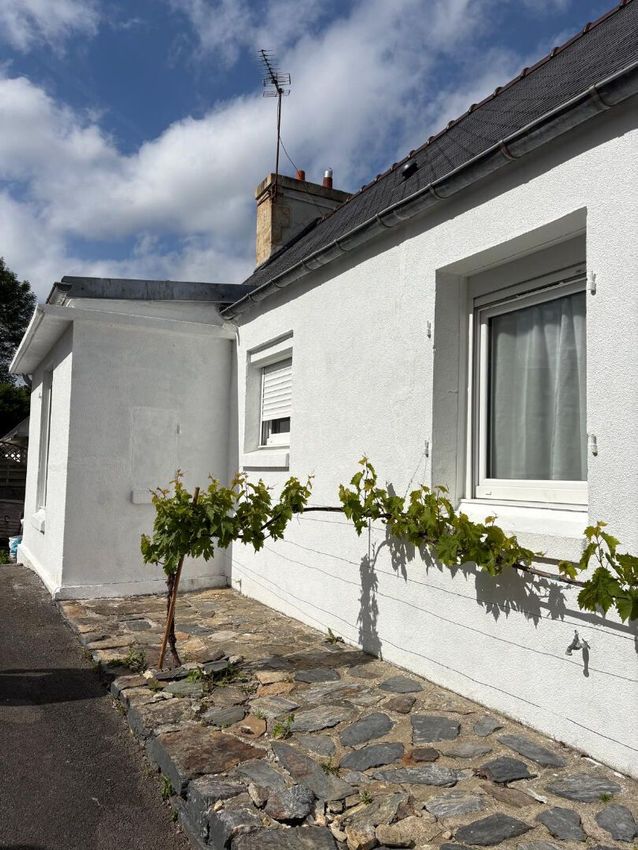 Image Façade à  maison mitoyenne de Morlaix