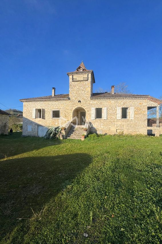Image Façade à  maison individuelle de Puylaroque