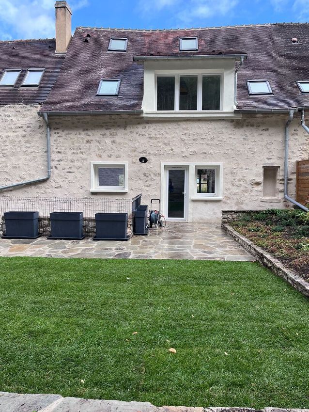 Image Façade à  maison individuelle de Villennes-sur-Seine