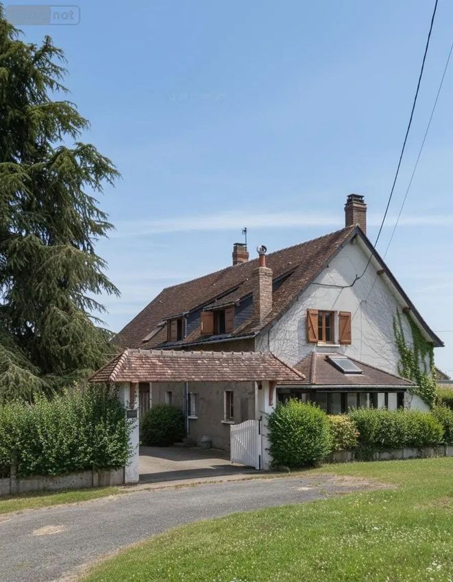 Image Façade à  maison individuelle de Neuillé-le-Lierre