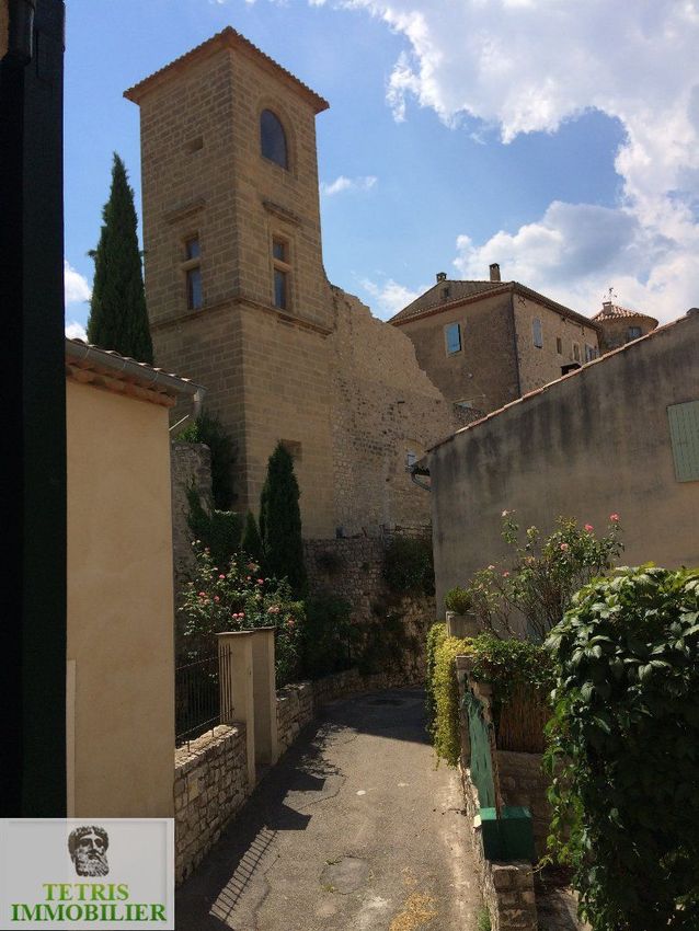 Image Façade à  maison mitoyenne de La Bastide-des-Jourdans