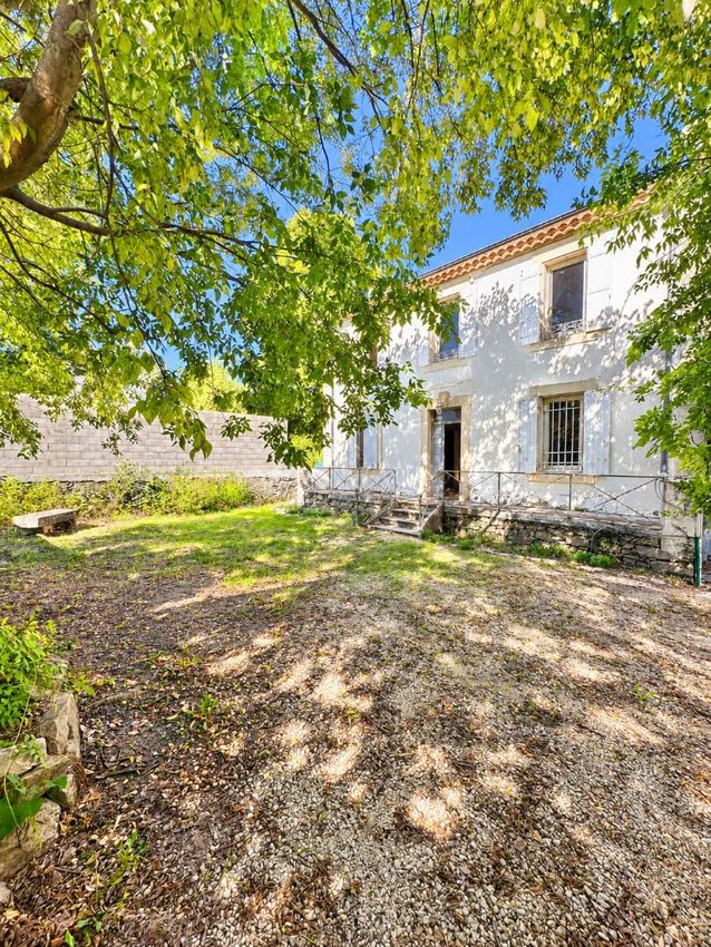 Image Façade à  maison individuelle de Boucoiran-et-Nozières