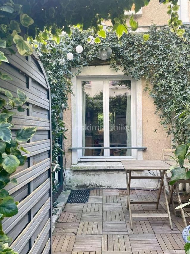 Image Jardin à  maison mitoyenne de Bagnolet