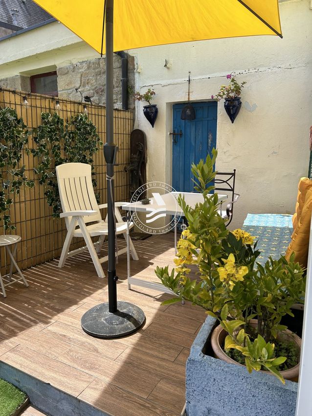 Image Terrasse à  maison individuelle de Locmariaquer