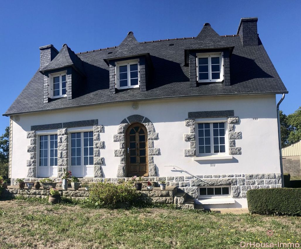 Image Façade à  villa de Scrignac