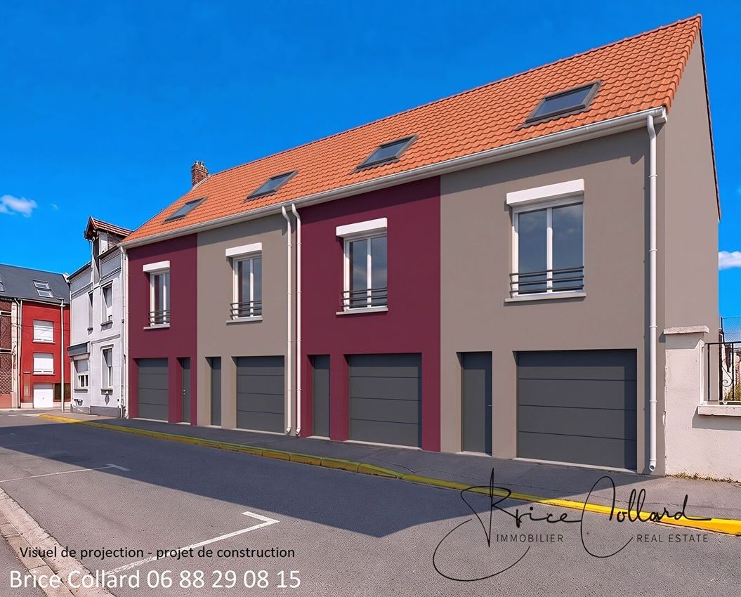 Image Façade à  maison mitoyenne de Creil