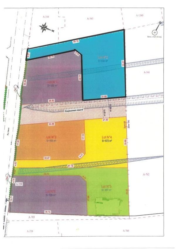 Image Plan à terrain de Groffliers
