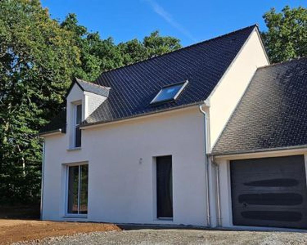 Image Façade à  maison individuelle de Baud