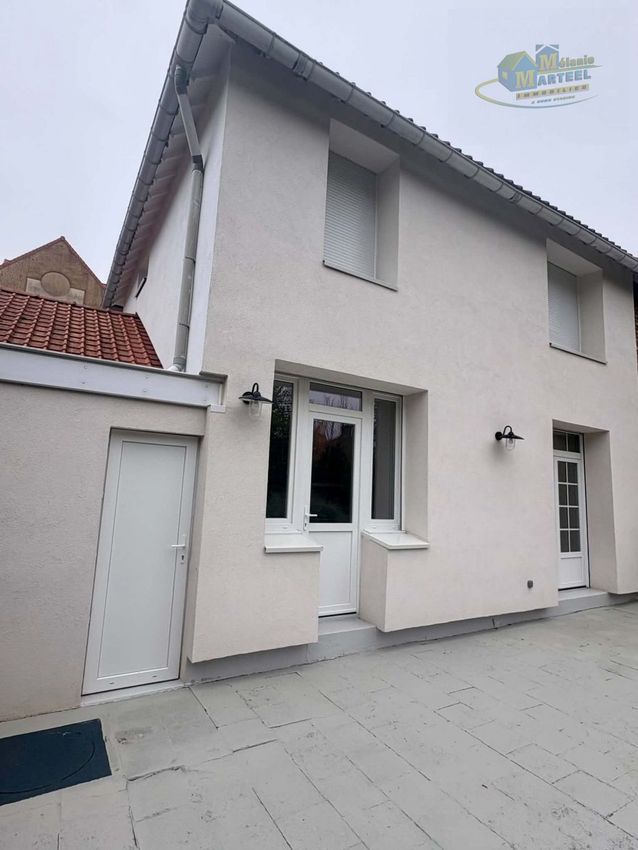 Image Façade à  maison individuelle de Bray-Dunes