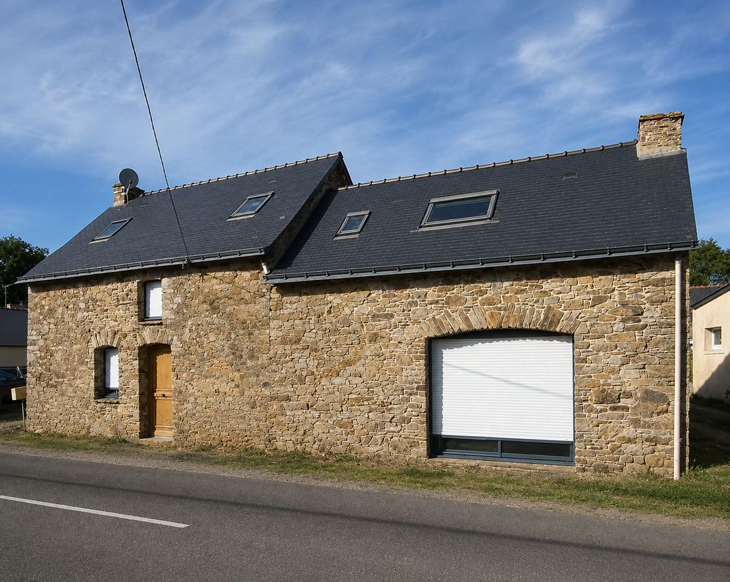 Image Façade à  maison individuelle de Crossac