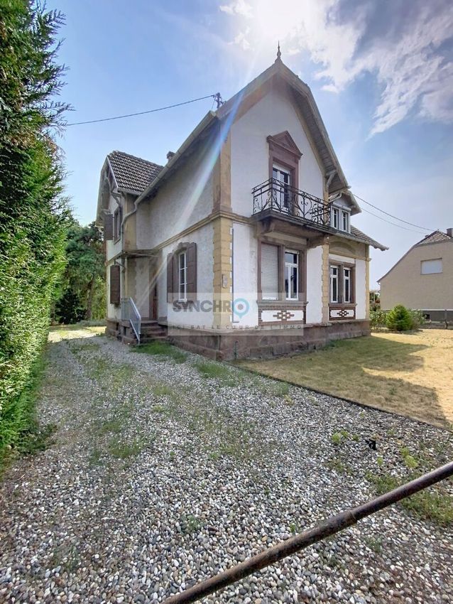 Image Façade à  maison individuelle de Bischwiller