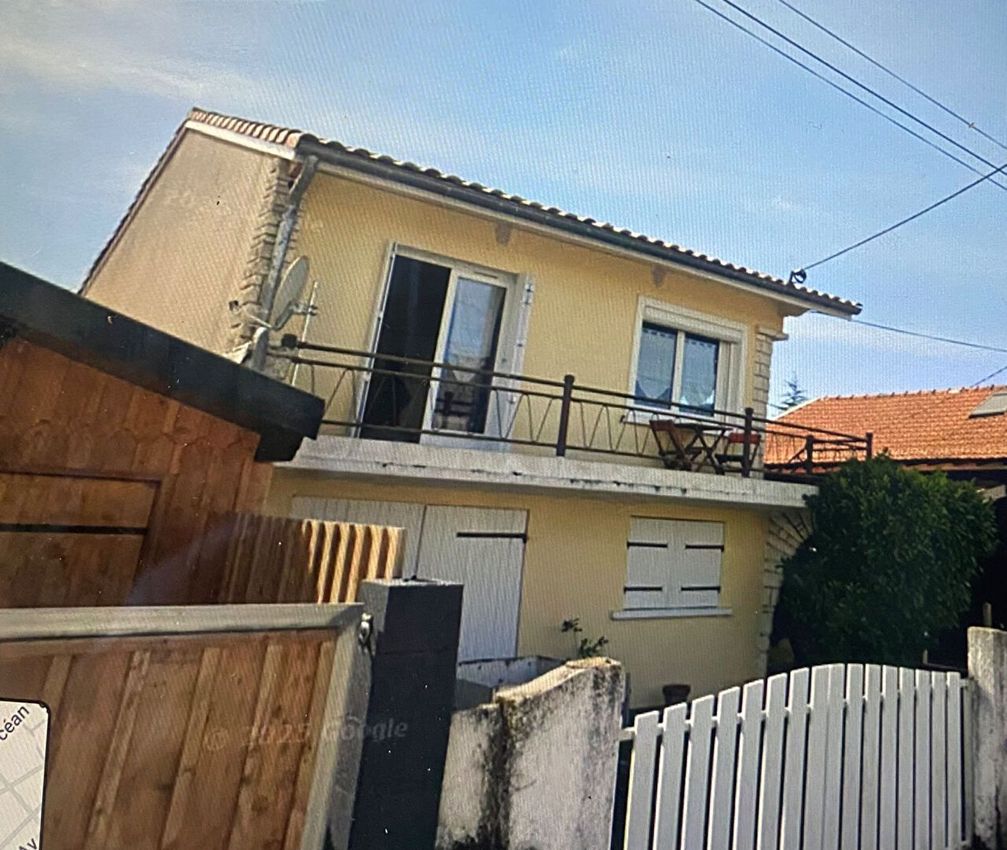 Image Façade à  maison mitoyenne de Andernos-les-Bains