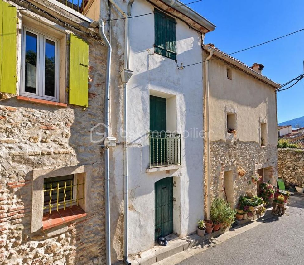 Image Façade à  maison de village de Ortaffa