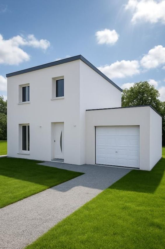 Image Façade à  maison individuelle de Ploërmel