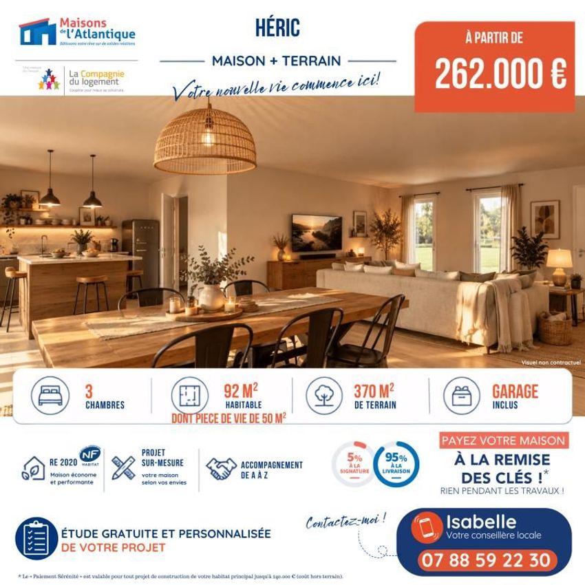 Image de  maison individuelle à Héric