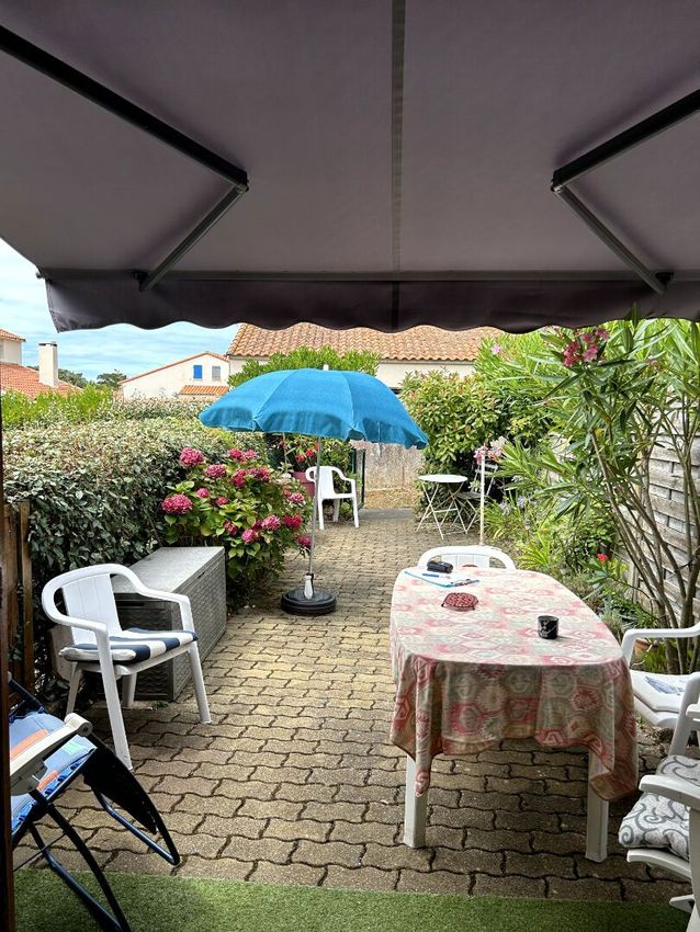 Image Terrasse à  maison mitoyenne de Pornic