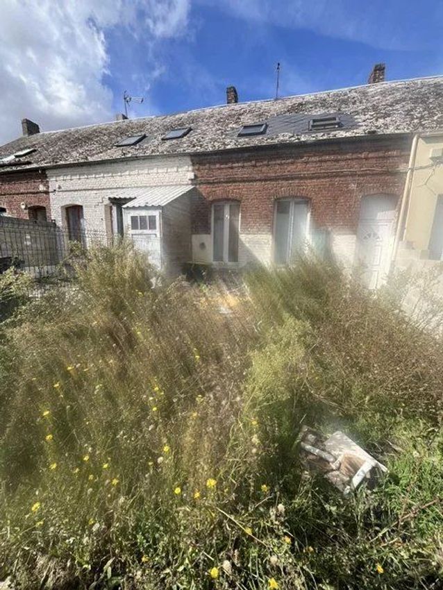 Image Façade à  maison mitoyenne de Caudry