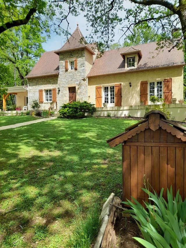 Image Façade à  maison individuelle de Le Vignon-en-Quercy