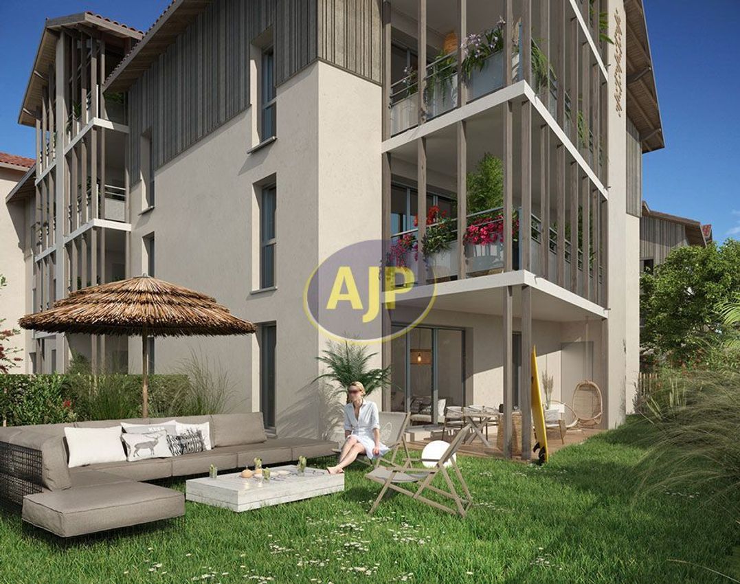 Image Façade à  maison individuelle de Carcans