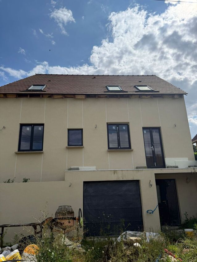 Image Façade à  maison individuelle de Cauvigny