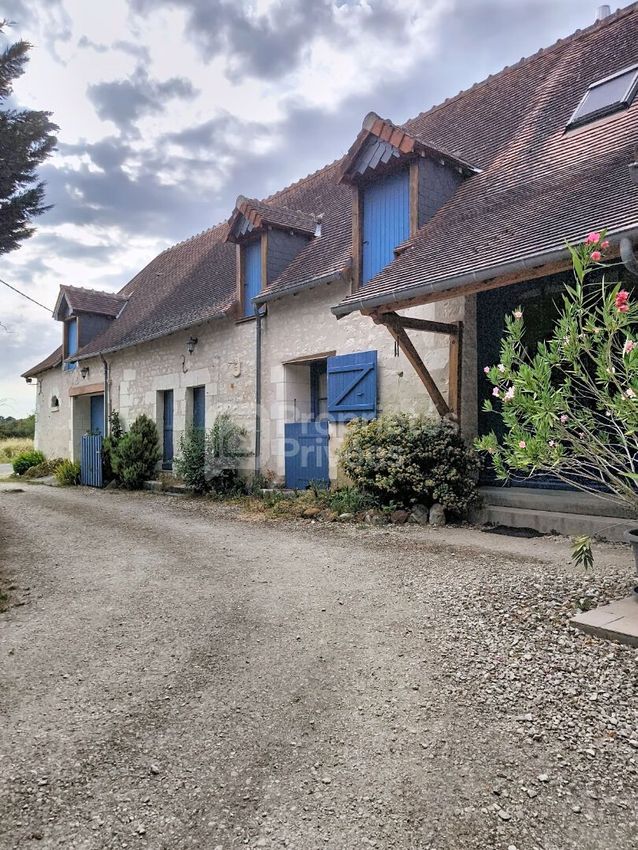 Image Façade à  maison individuelle de Bossay-sur-Claise