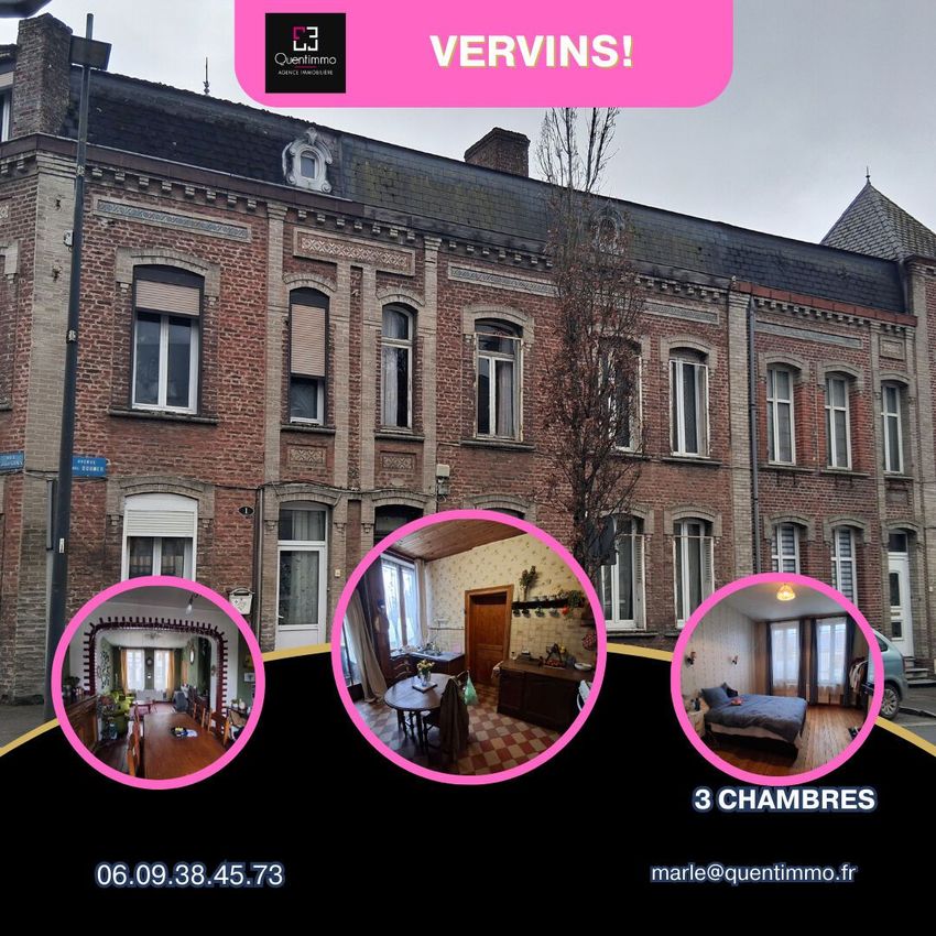 Image Vue à  maison mitoyenne de Vervins