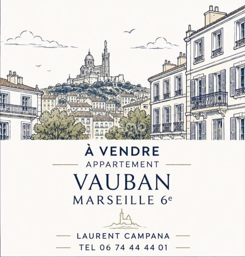 Image Plan à appartement de Marseille 6e Arrondissement