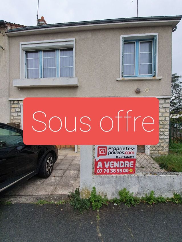 Image Vue à  maison mitoyenne de Châteauroux
