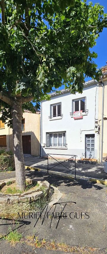 Image Façade à  maison mitoyenne de Couiza