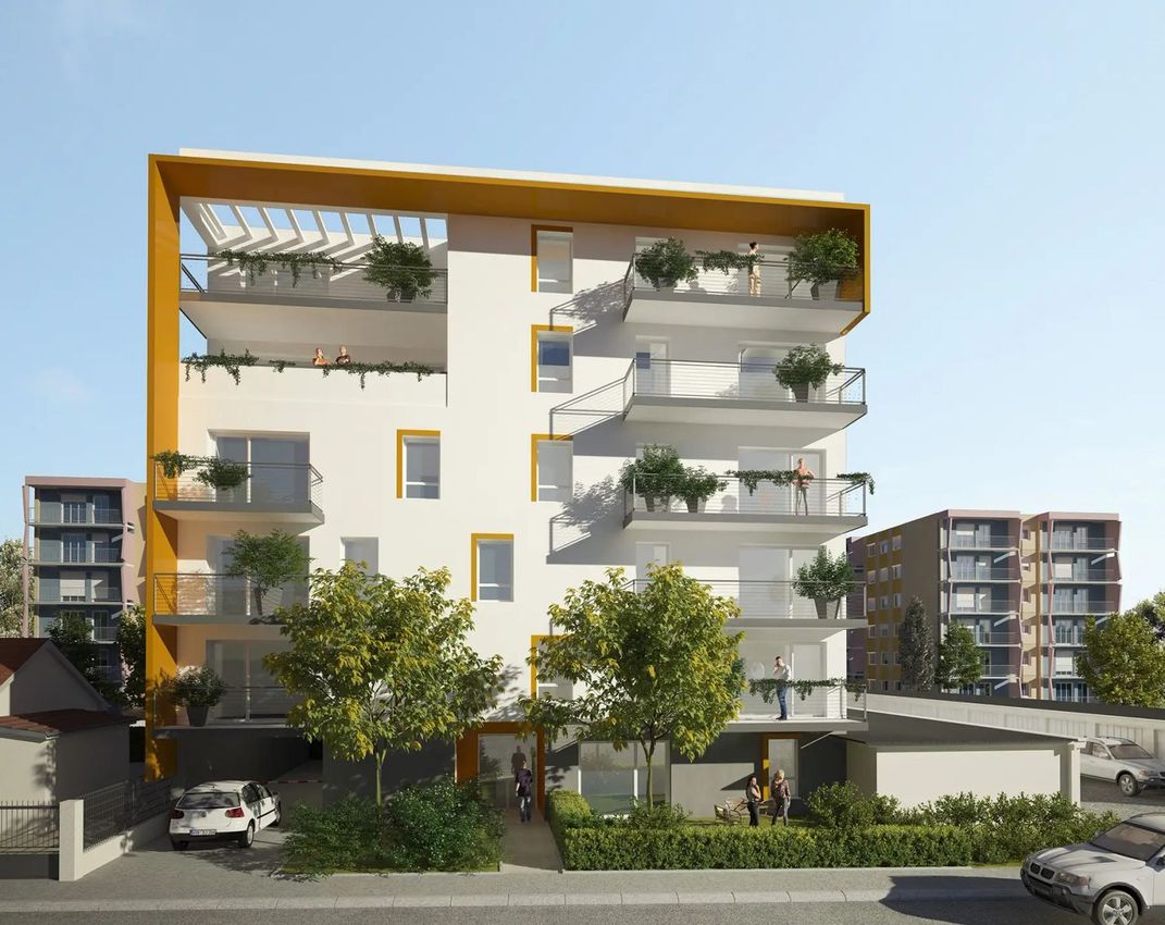 Image Façade à programme neuf de Sans numéro Rue des Mazières