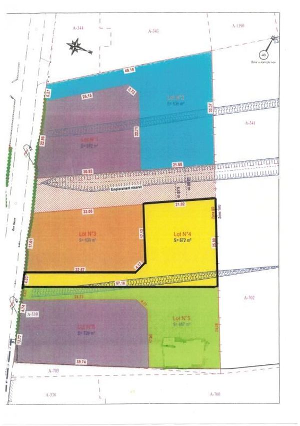 Image Plan à terrain de Groffliers