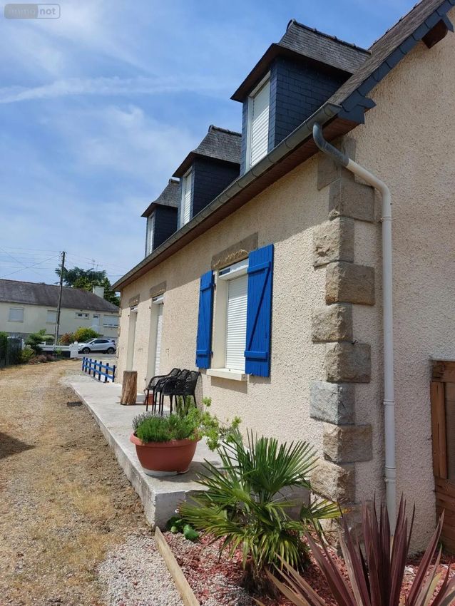 Image Façade à  maison individuelle de Plerguer