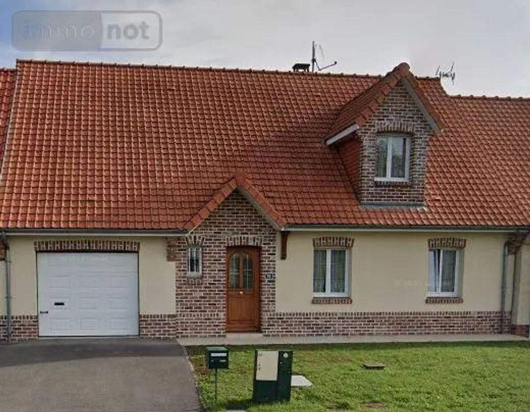 Image Façade à  maison individuelle de Marconne