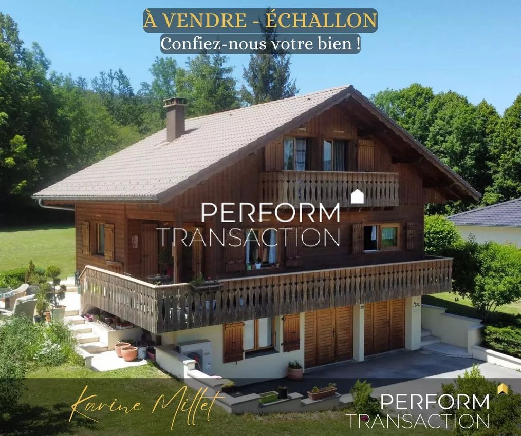 Image Façade à  chalet de montagne de 505 Rue du Planet