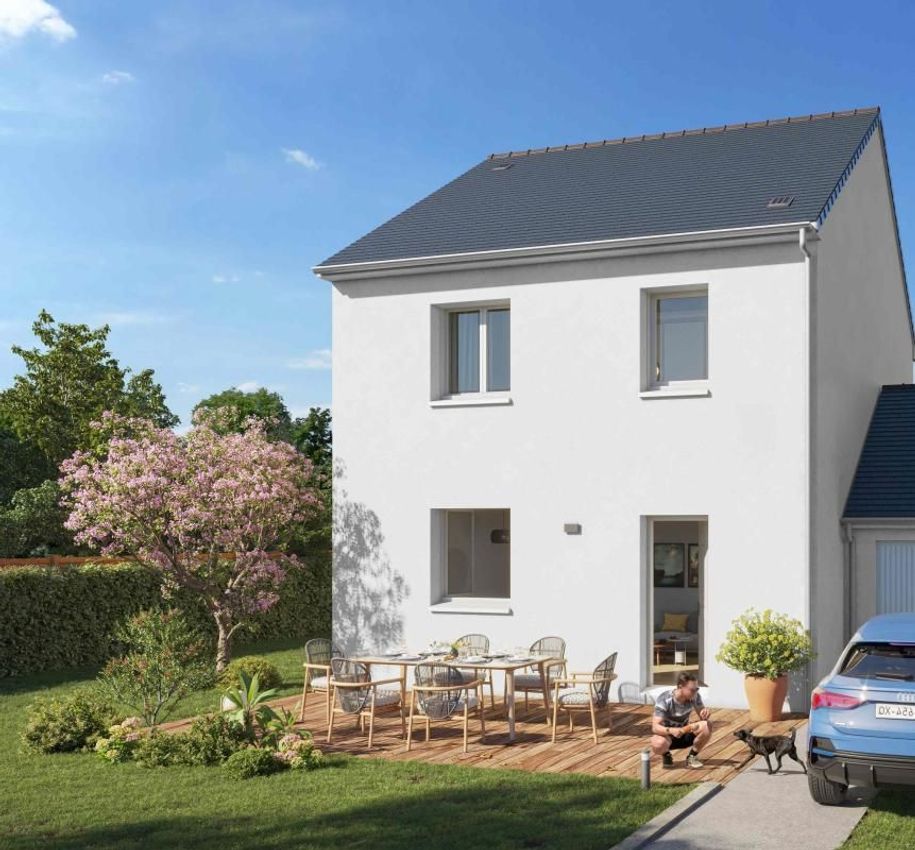 Image Façade à  maison individuelle de Pleudihen-sur-Rance