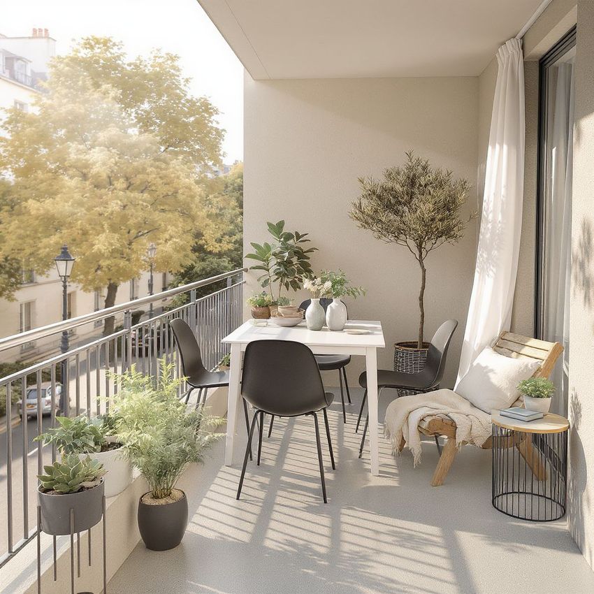 Image Terrasse à appartement de Georges Brassens