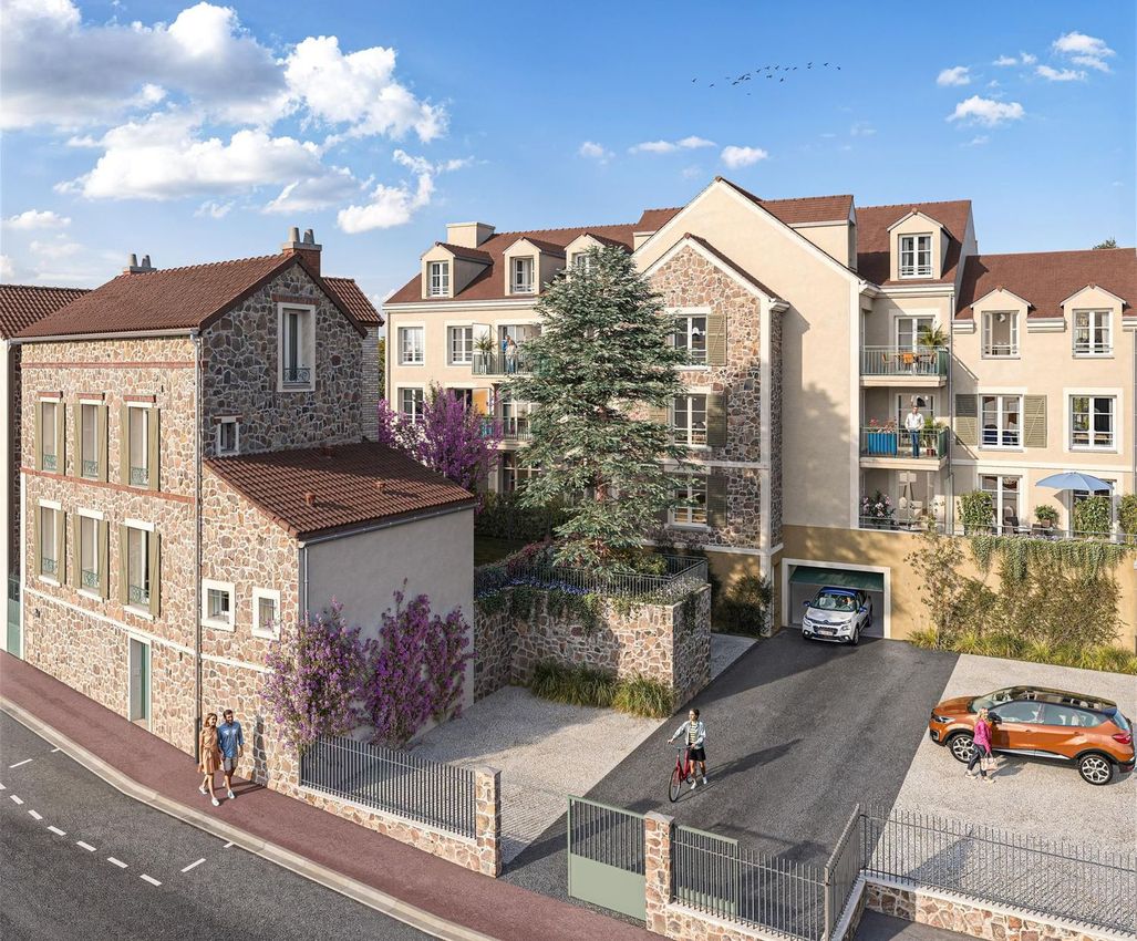 Image Vue à programme neuf de 13 Rue Charles de Gaulle