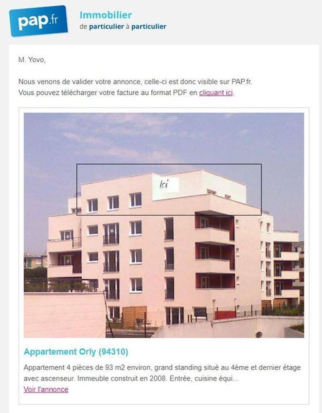 Image Vue à appartement de Orly