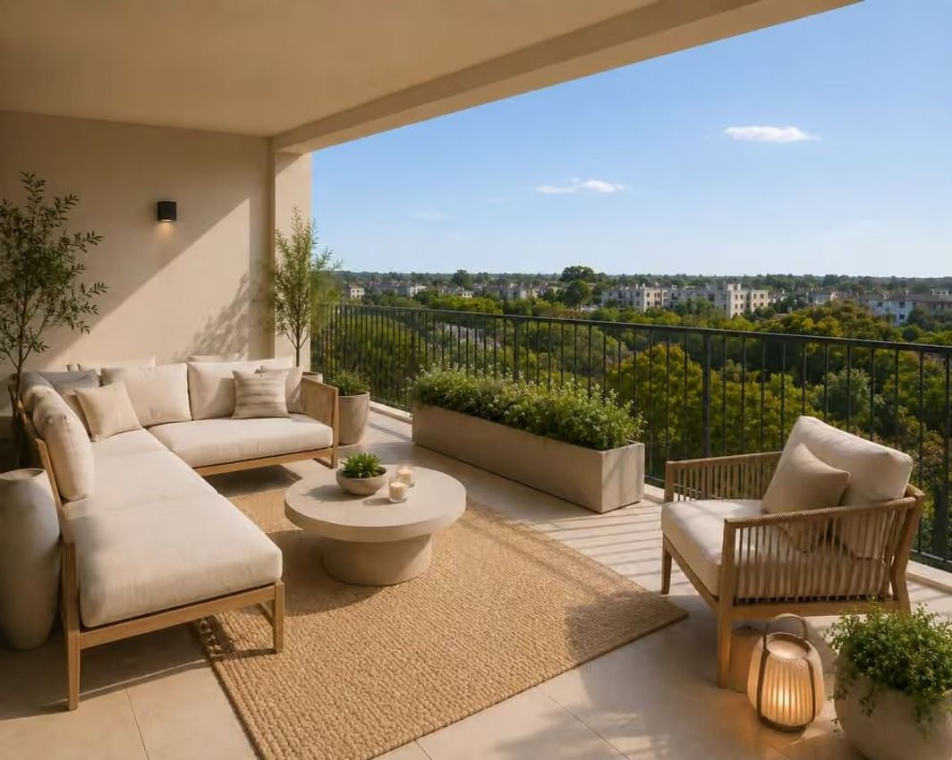 Image Terrasse à appartement de Nemours