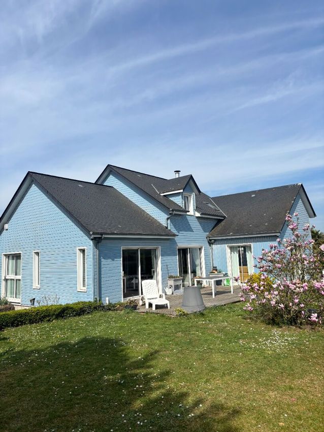 Image Façade à  maison individuelle de Franqueville-Saint-Pierre