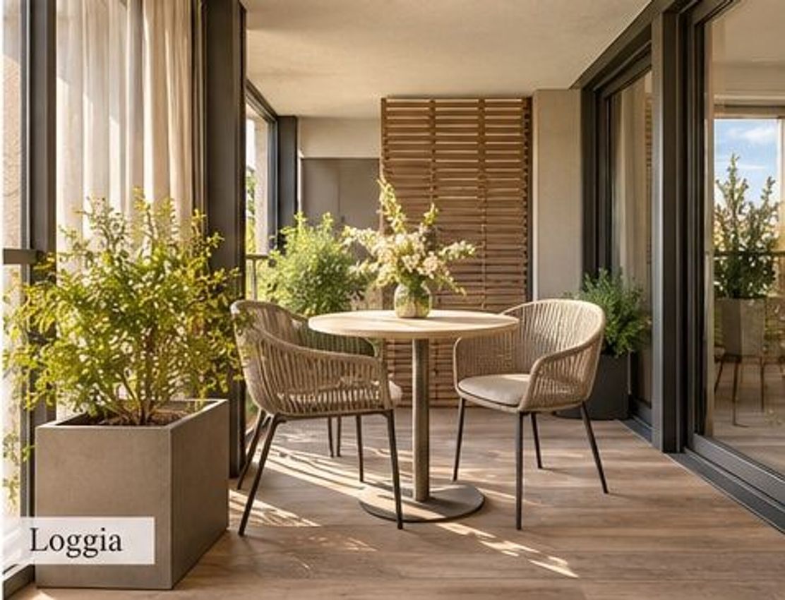Image Terrasse à appartement de Villeneuve-la-Garenne