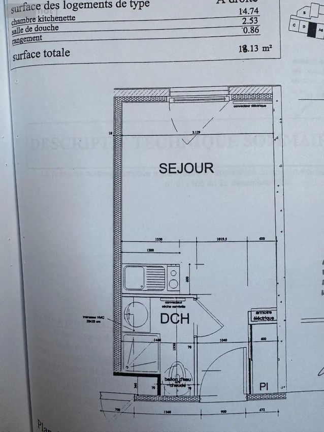 Image Plan à appartement de Rouen