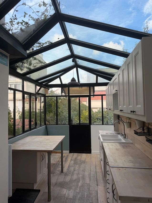 Image Terrasse à  maison individuelle de Châtillon