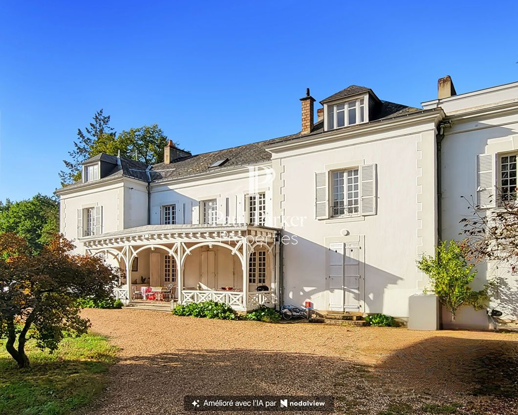 Image Façade à  manoir de Ruaudin