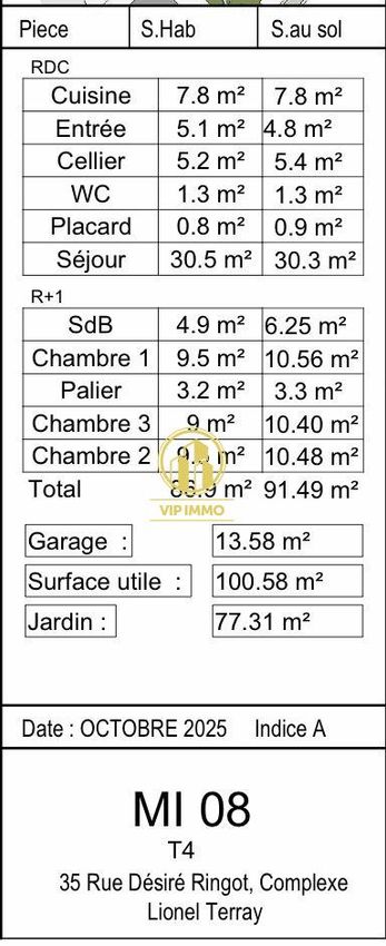 Image de  maison individuelle à 35 Rue Désiré Ringot