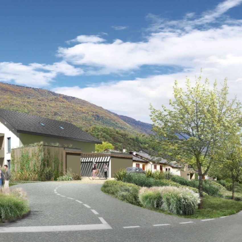 Image Vue à programme neuf de Sans numéro Chemin des Côtes