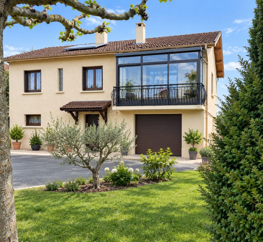 Image Façade à  maison individuelle de Vaugneray