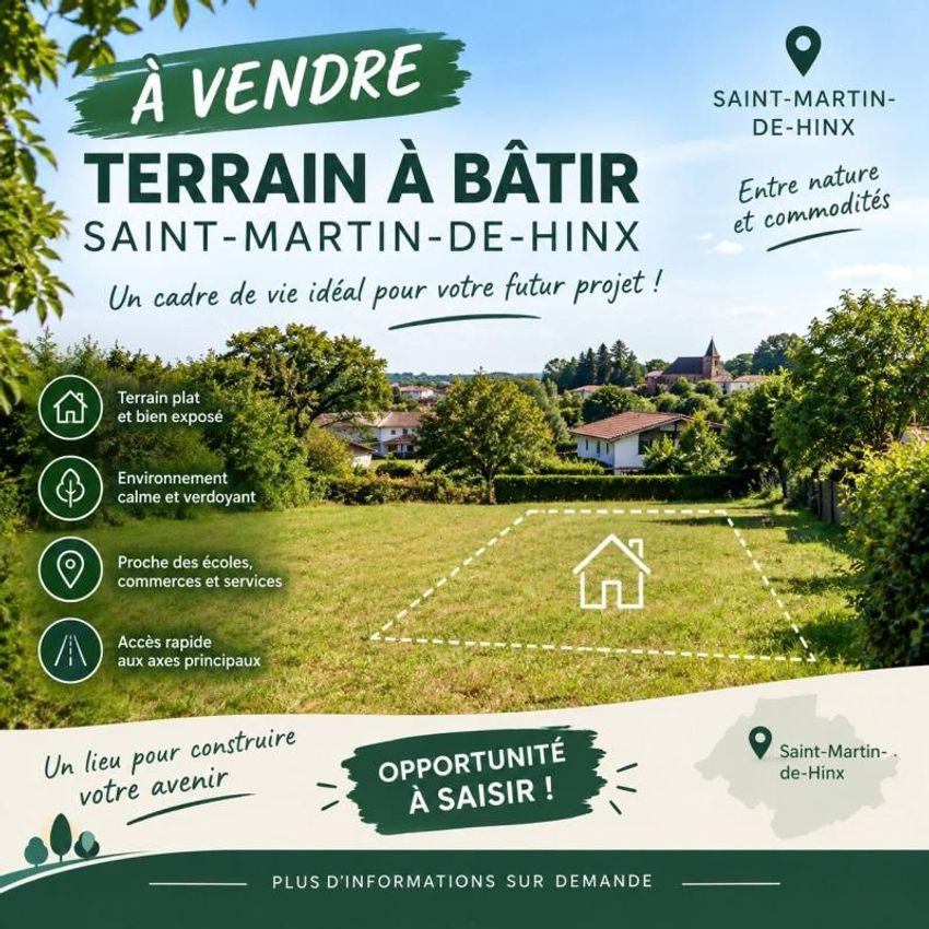 Image de terrain à Saint-Martin-de-Hinx